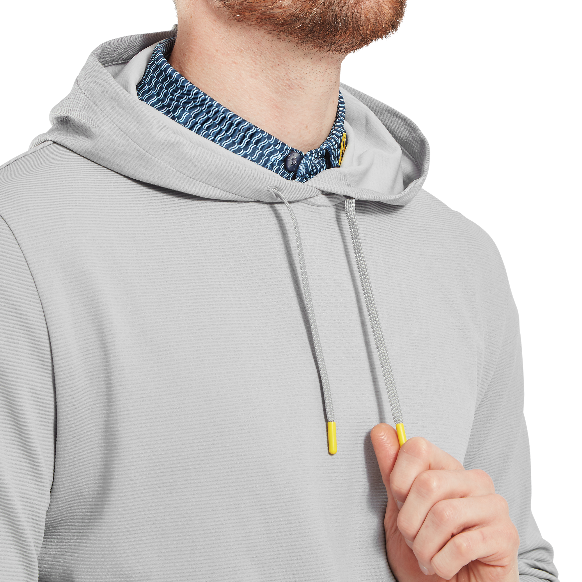 FootJoy Mini Check Jacquard Golf Hoodie
