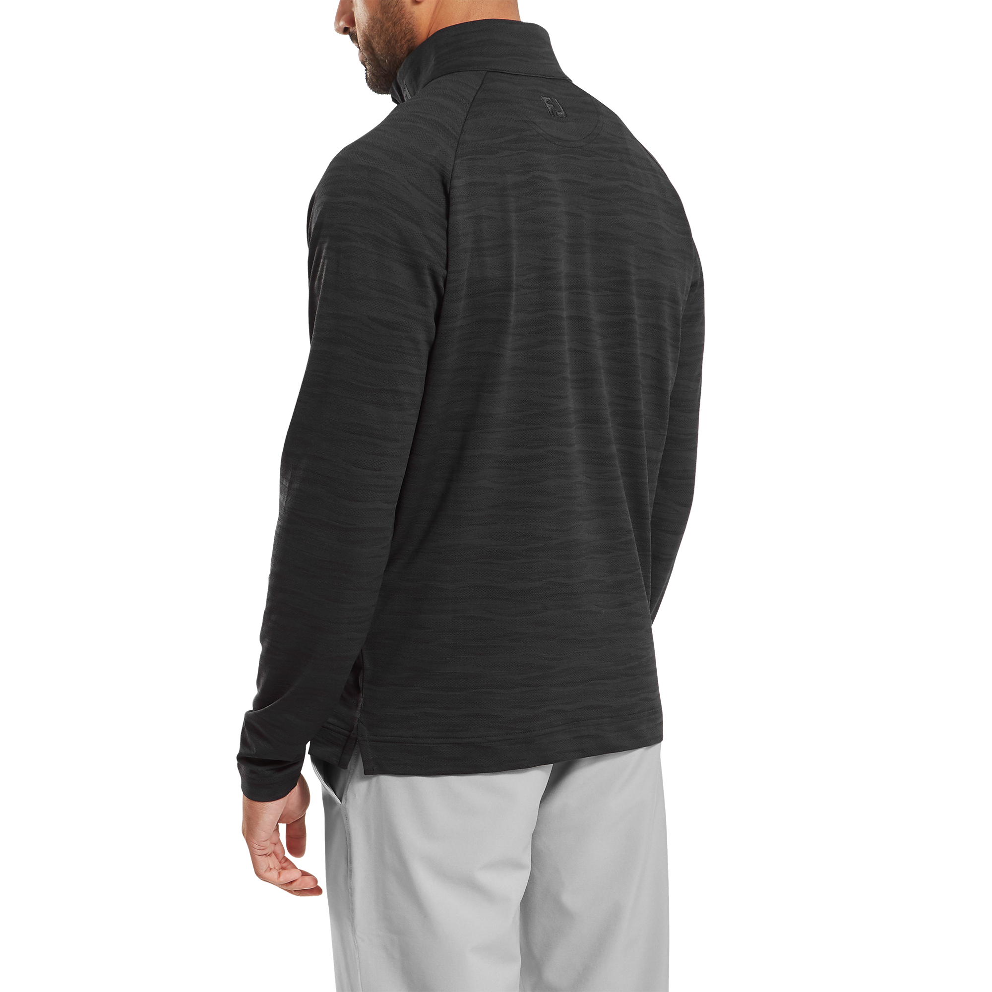 FootJoy Men's Wave Jacquard Chill-Out Pullover