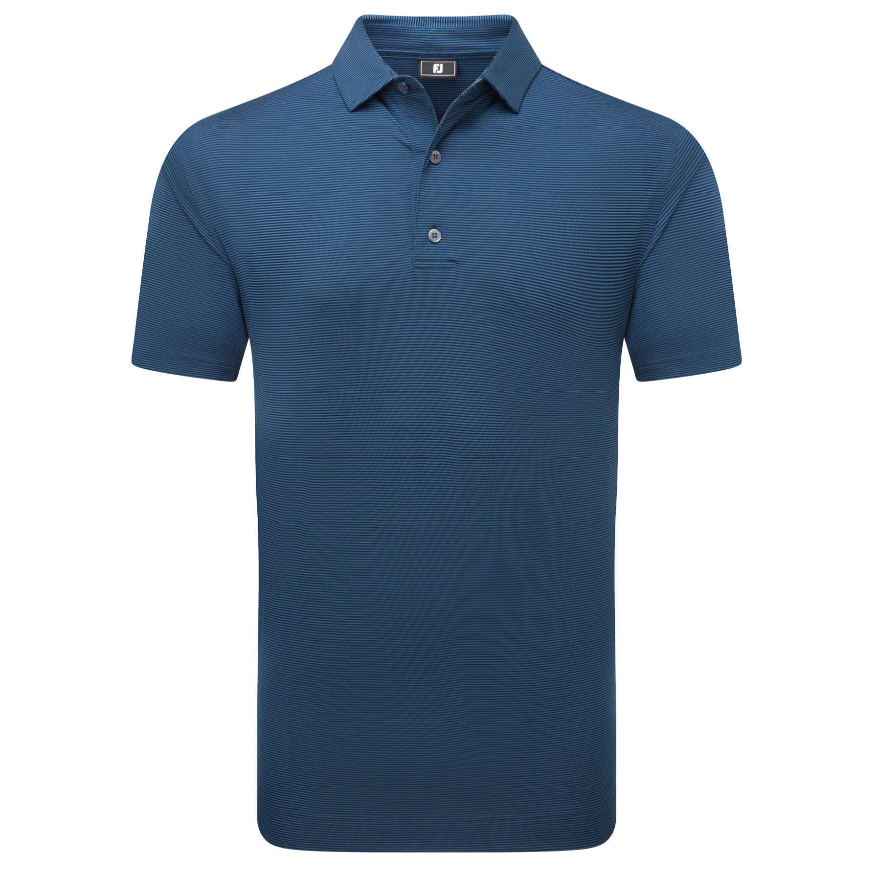 FootJoy Men`s Lisle Micro Feeder Stripe Golf Polo