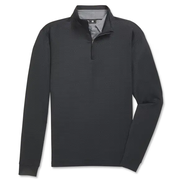 FootJoy Tonal Deco Diamond Print Midlayer