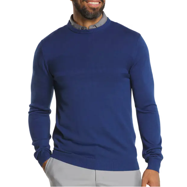 FootJoy Tonal Block Crewneck - Horizon