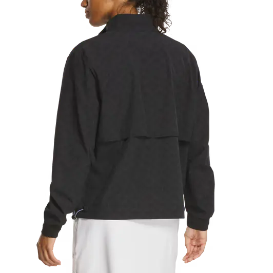 FootJoy Ladies Half-Zip Woven Printed Anorak