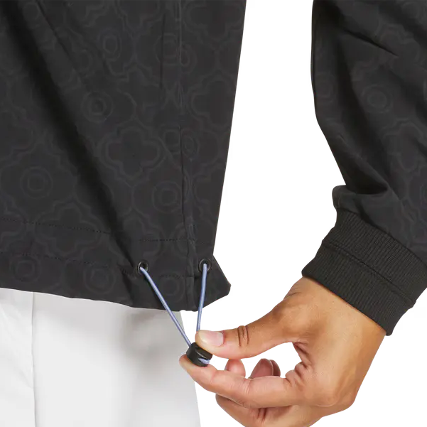 FootJoy Ladies Half-Zip Woven Printed Anorak