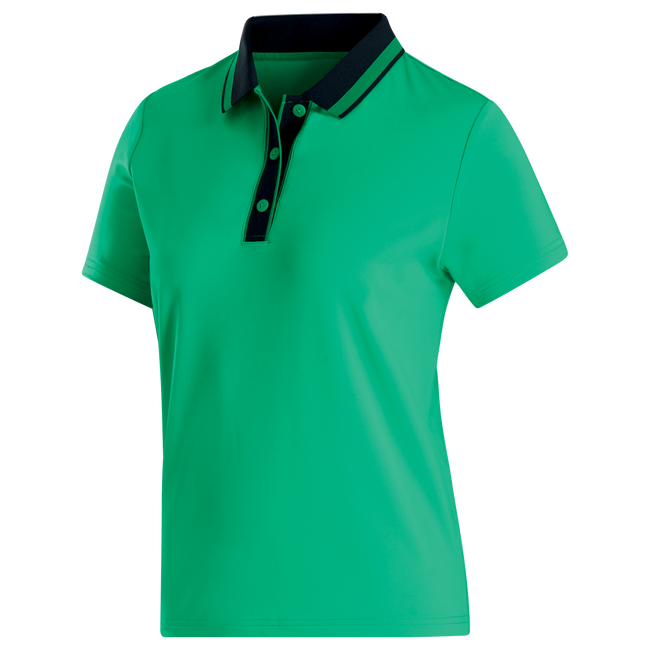 FootJoy Ladies Wide Placket Polo - Emerald