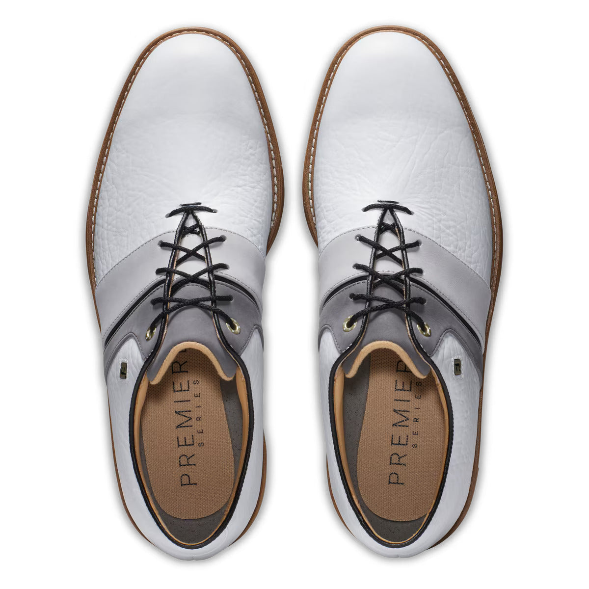 FootJoy Men`s Premiere Series Packard LX - White/Charcoal