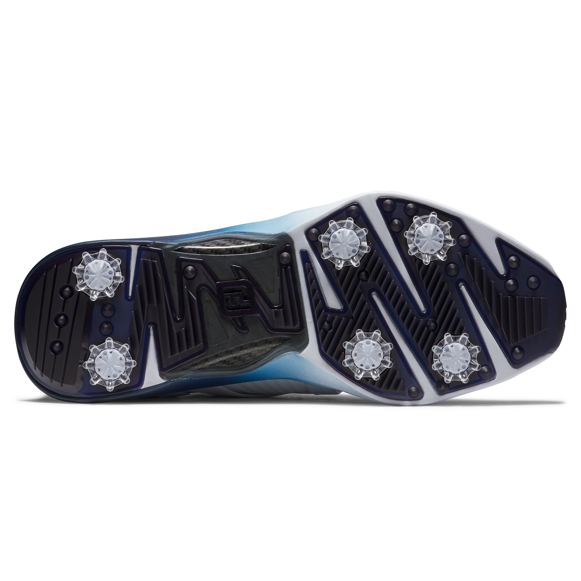 FootJoy 2025 Hyperflex Carbon Golf Shoes - White/Navy/Blue