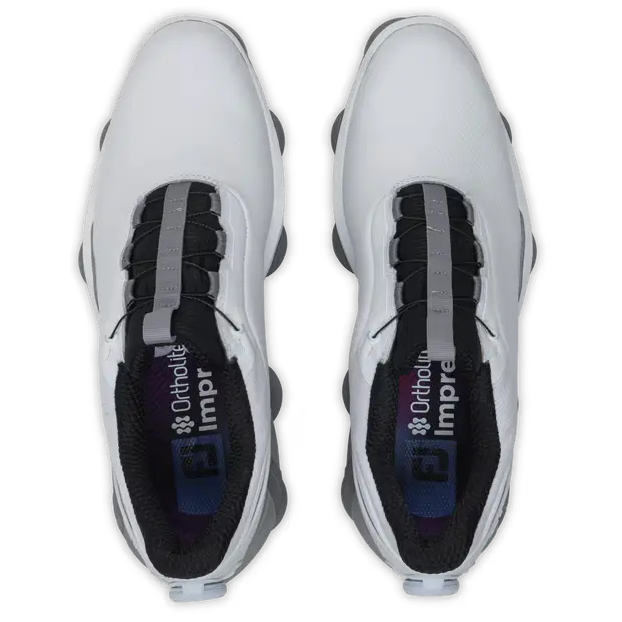 FootJoy 26' Tour Alpha BOA Golf Shoes - White/Grey/Blue