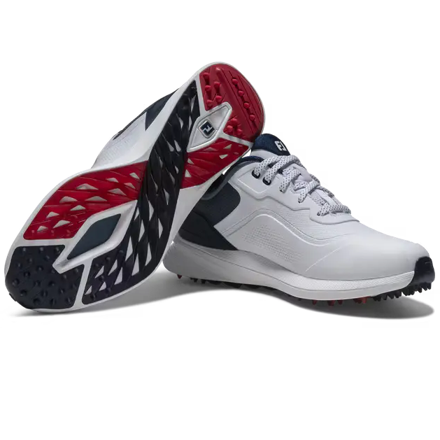FootJoy 26' Pro/SL Golf Shoes - White/Blue/Red