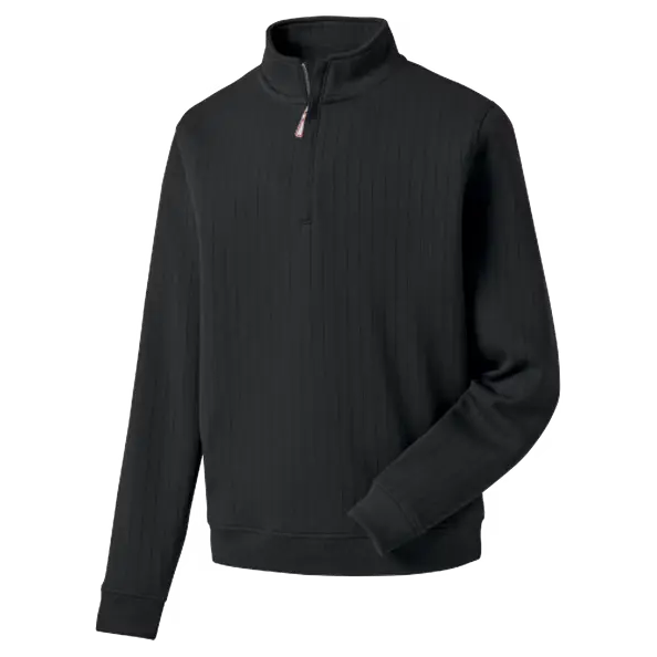 FootJoy Drop Needle Pullover - Black