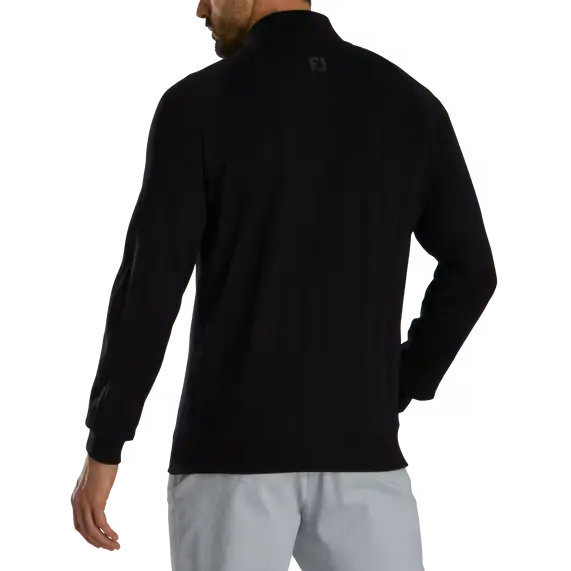 FootJoy Drop Needle Pullover - Black