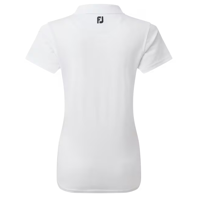 white women's golf polo shirt