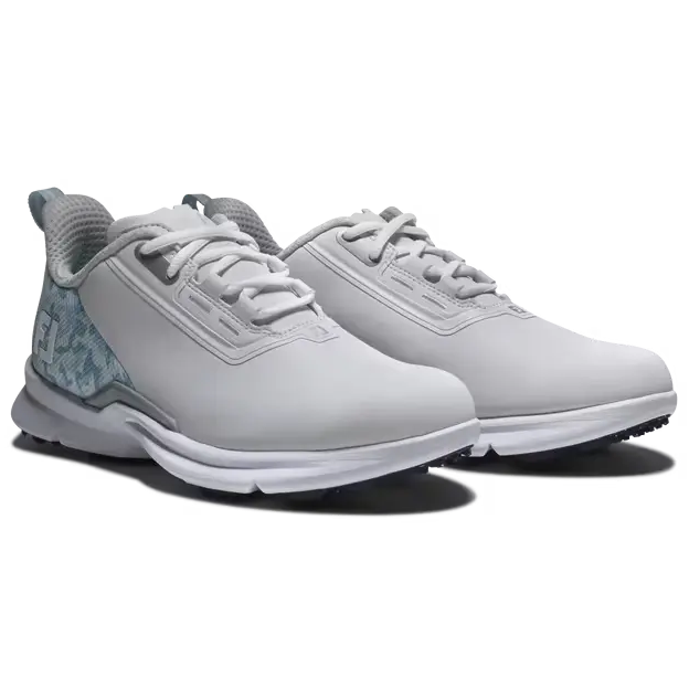 FootJoy Ladies Fuel Spikeless Golf Shoes - Blue Camo