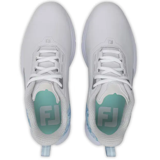 FootJoy Ladies Fuel Spikeless Golf Shoes - Blue Camo