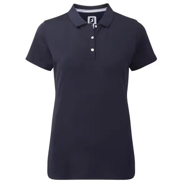 navy blue women's polo
