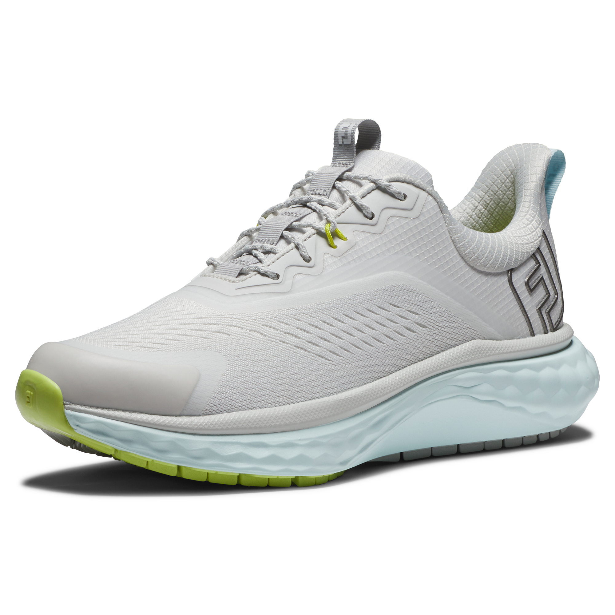 FootJoy Ladies Quantum Textile Golf Shoes - Grey/Blue