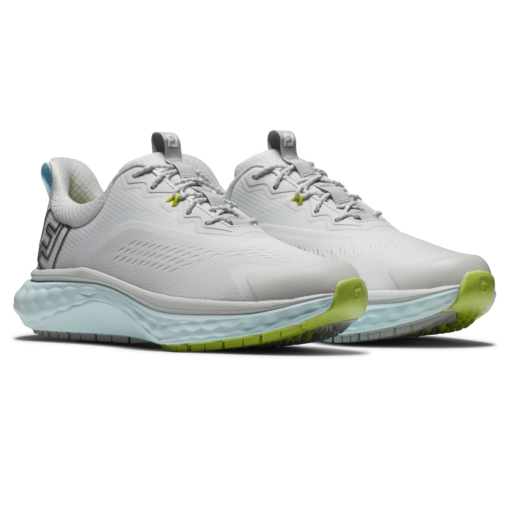 FootJoy Ladies Quantum Textile Golf Shoes - Grey/Blue