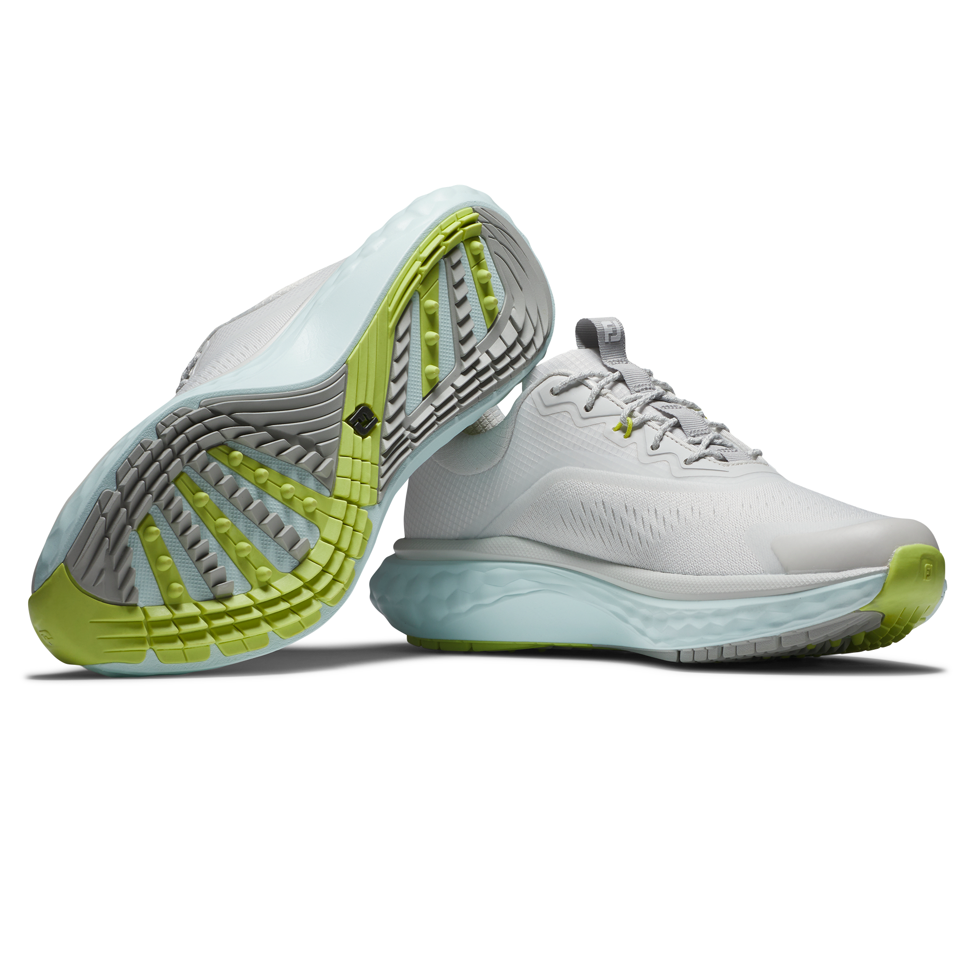 FootJoy Ladies Quantum Textile Golf Shoes - Grey/Blue