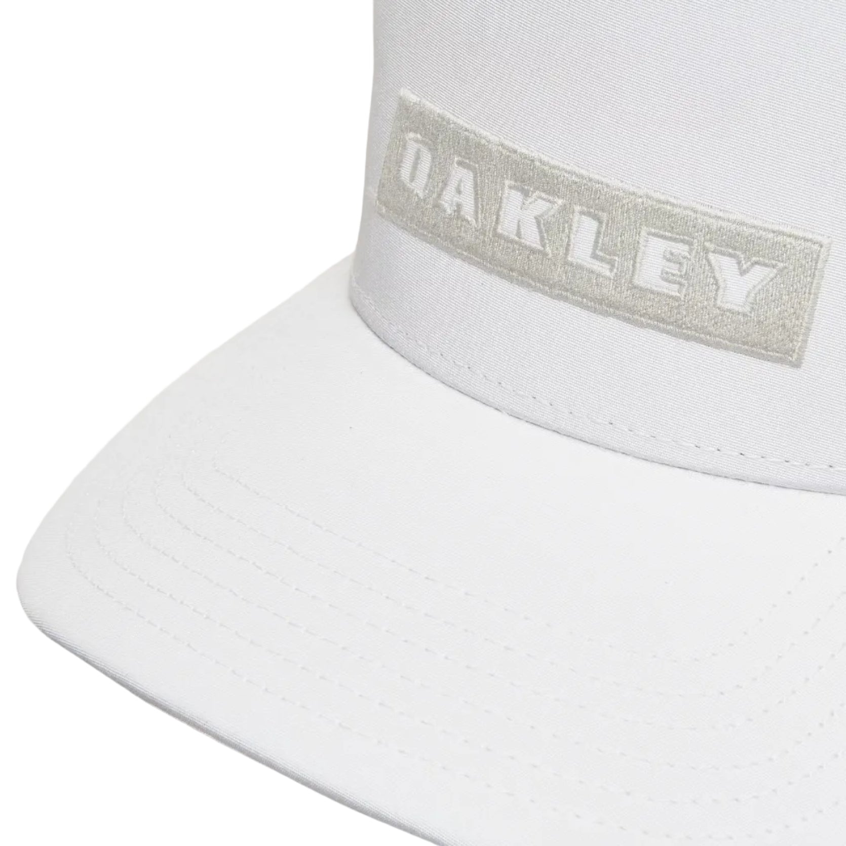 Oakley Bark Snapback Cap - White