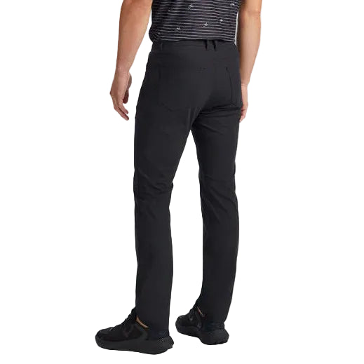 G/Fore Men`s Tour 5 Pocket 4-Way Stretch Pants - Onyx