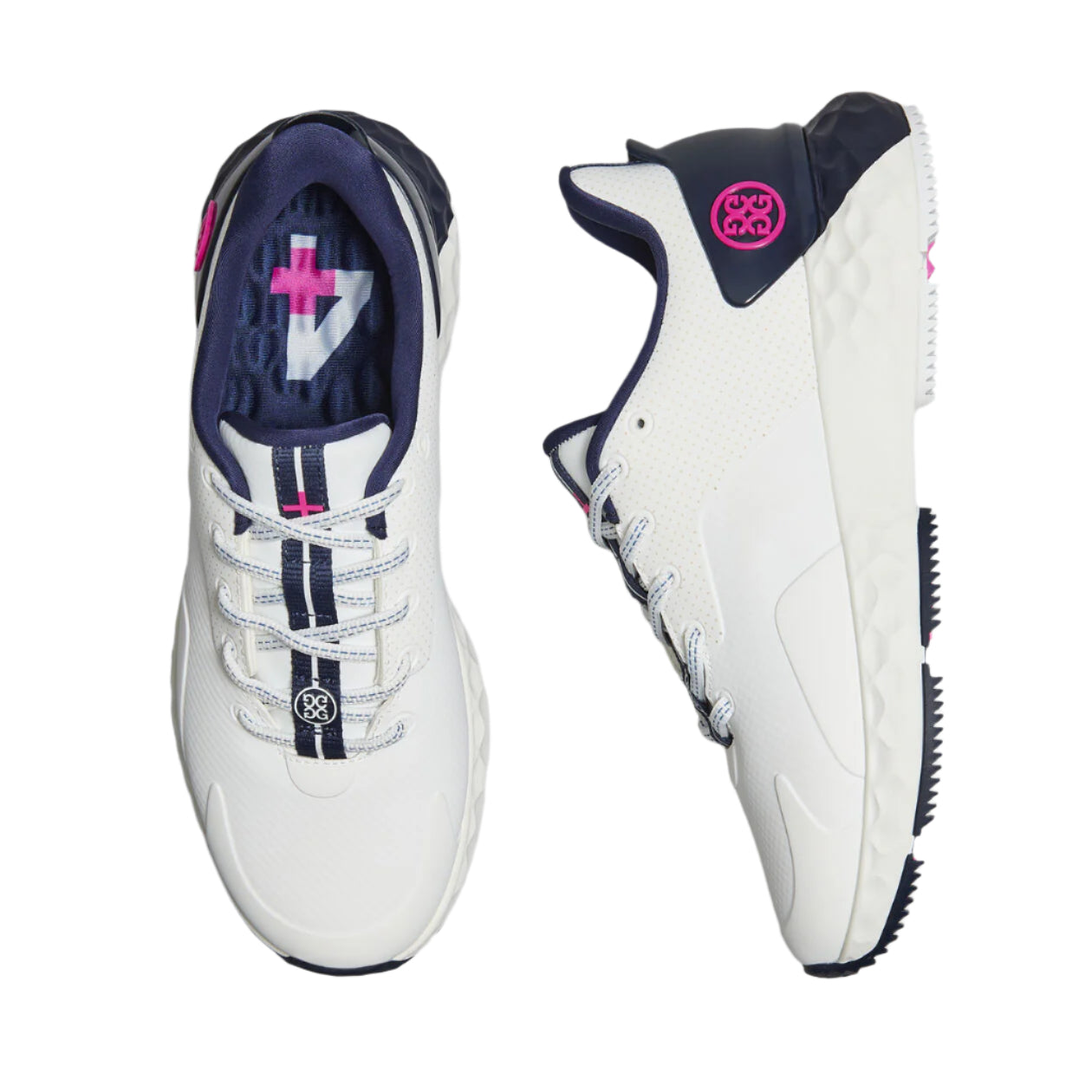 G/Fore Women's Perforated MG4+ Golf Shoe - Snow/ Twilight