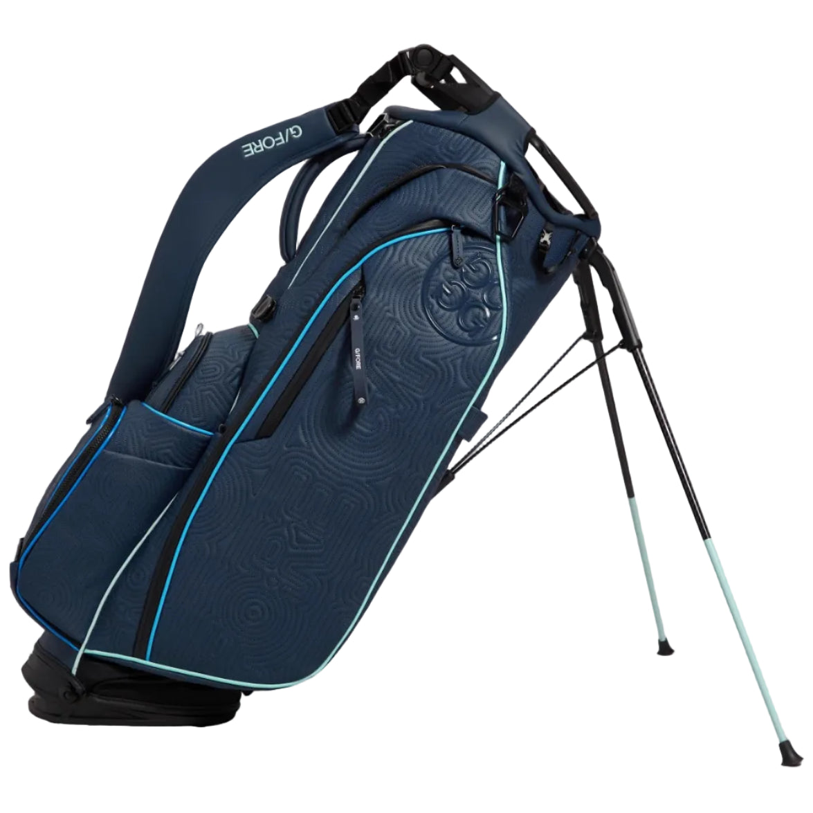 G/Fore Trippy Quilted Transporter Tour Carry Bag - Twilight