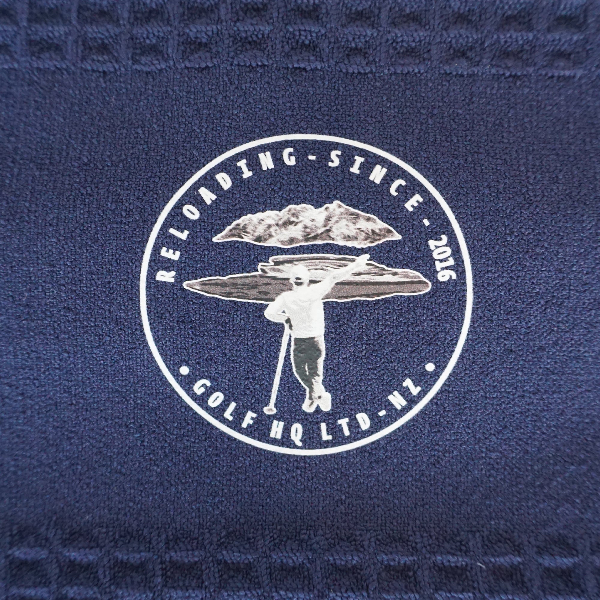 Golf HQ "Reloading" Microfiber Towel