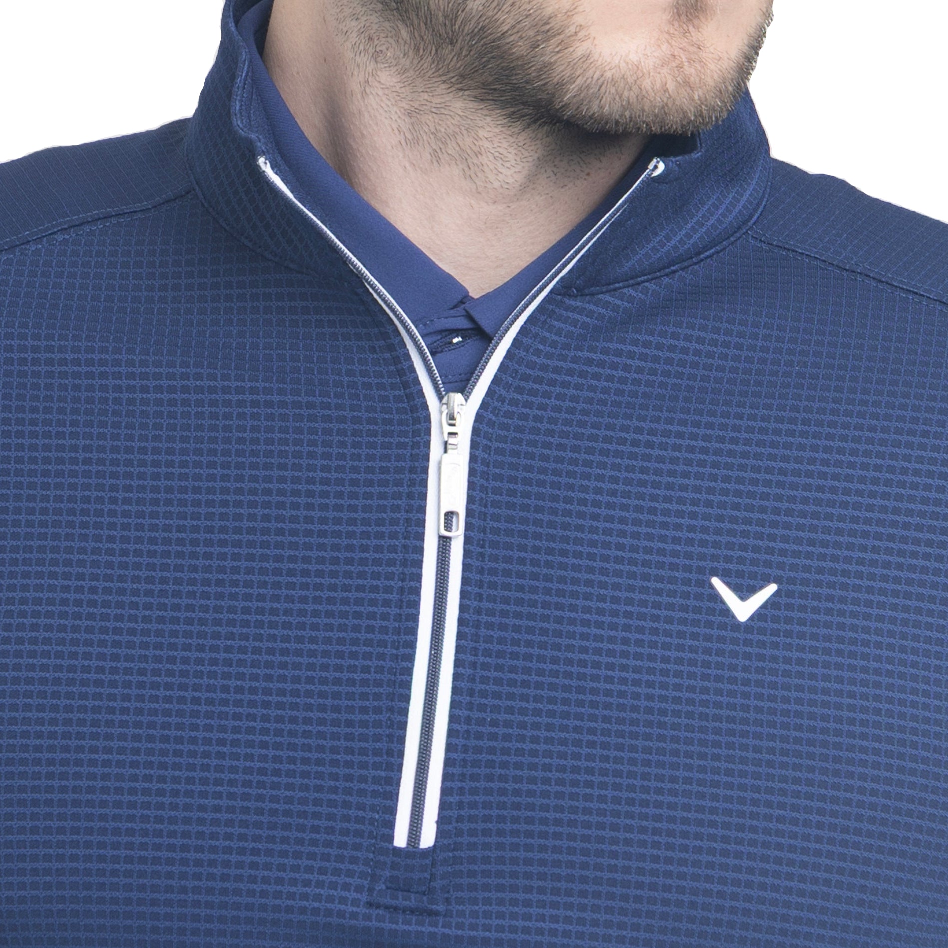 Callaway Lonsdale Quarter Zip Pullover - Medieval Blue