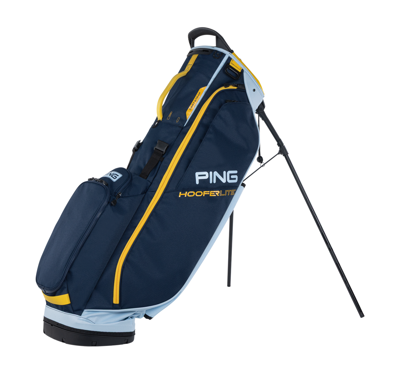 Ping HooferLite Stand Bag - Navy/Crystal/Lemon