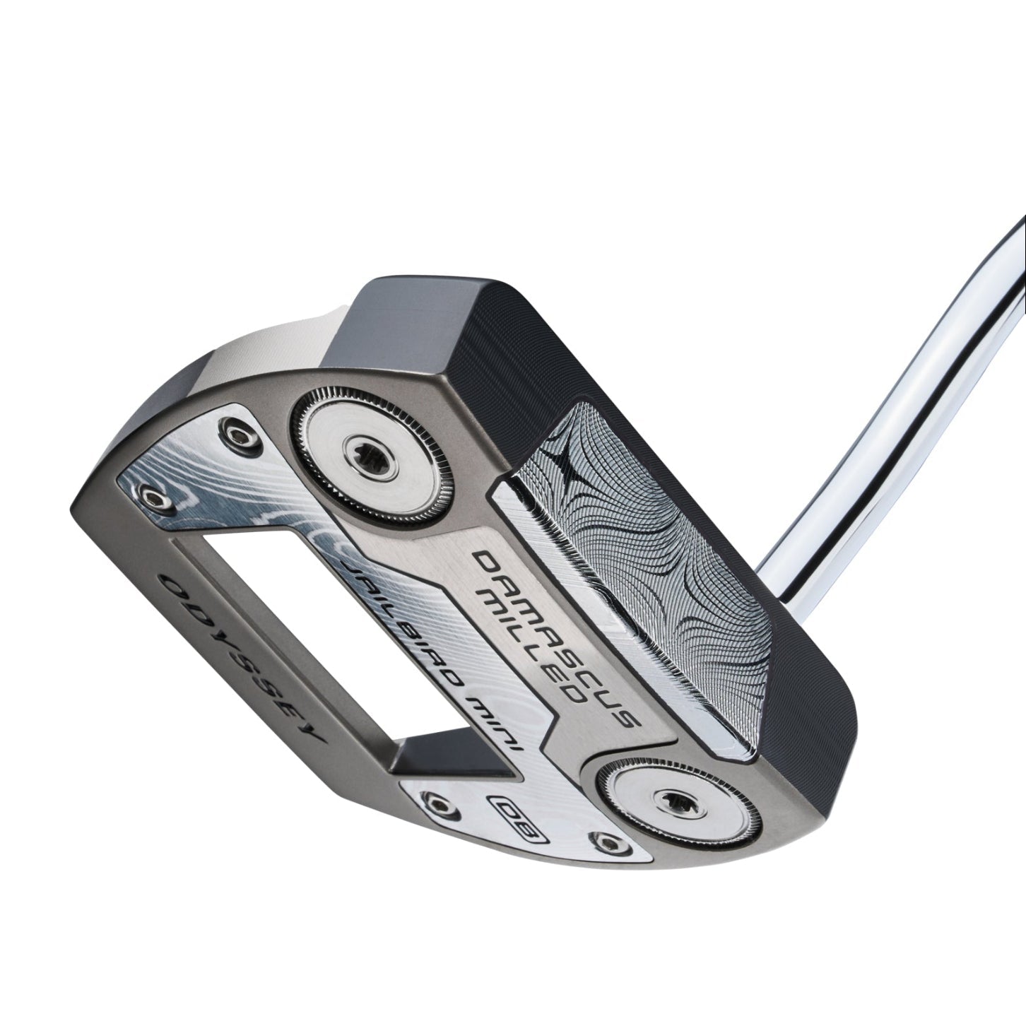 Odyssey 26' Damascus Milled Jailbird Mini Putter - PREORDER