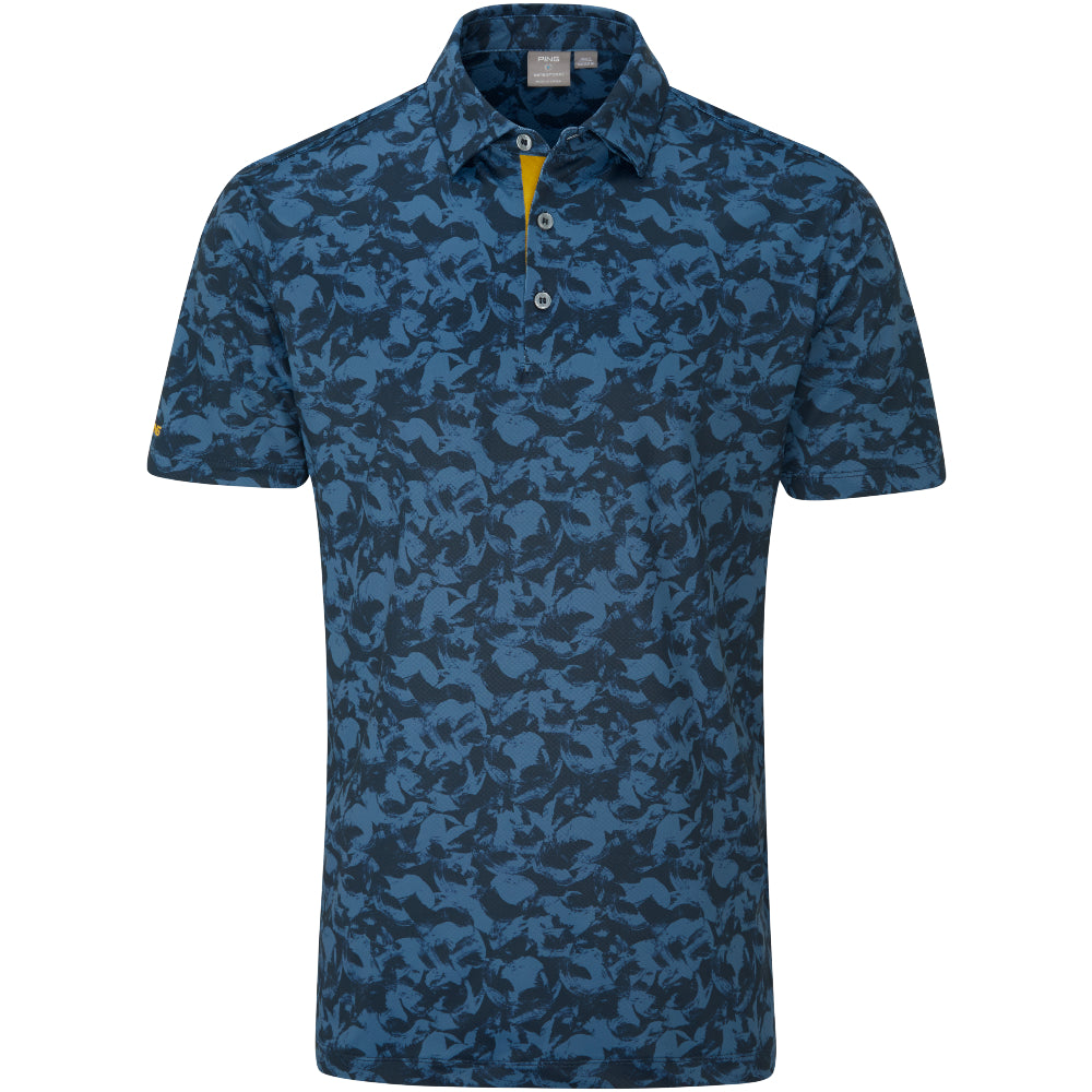 Ping Julian Golf Polo - Blue Fusion Multi