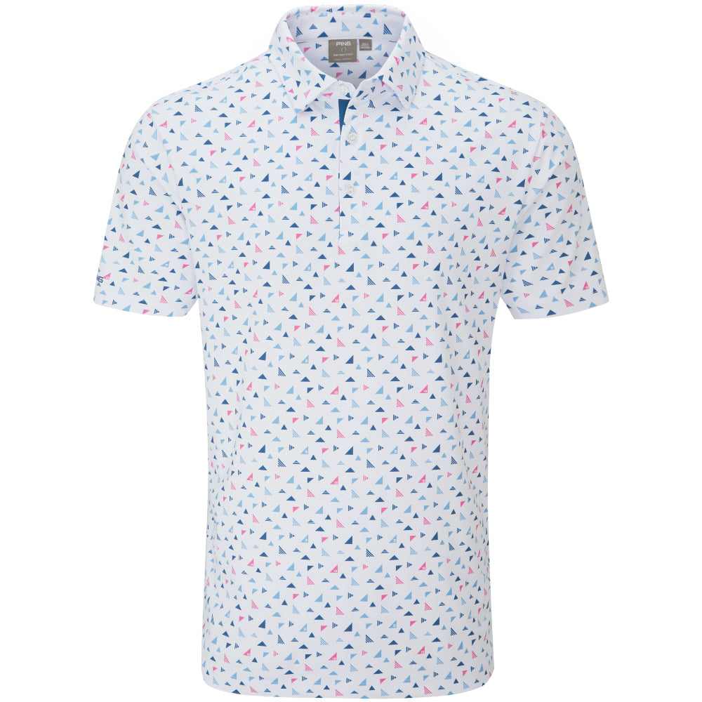 Ping Julian Golf Polo - White Multi