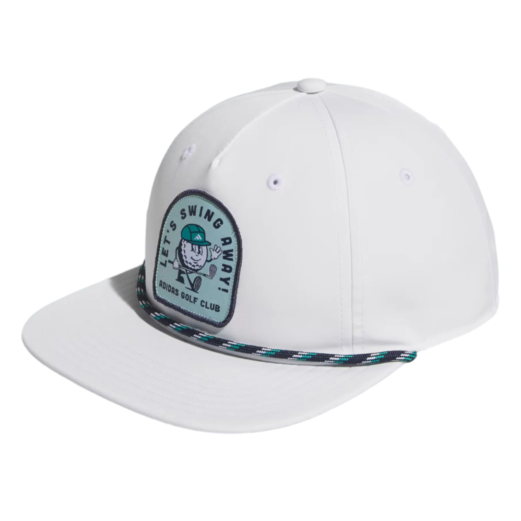 Adidas Lets Swing Away 5-panel Rope Kids Cap - White
