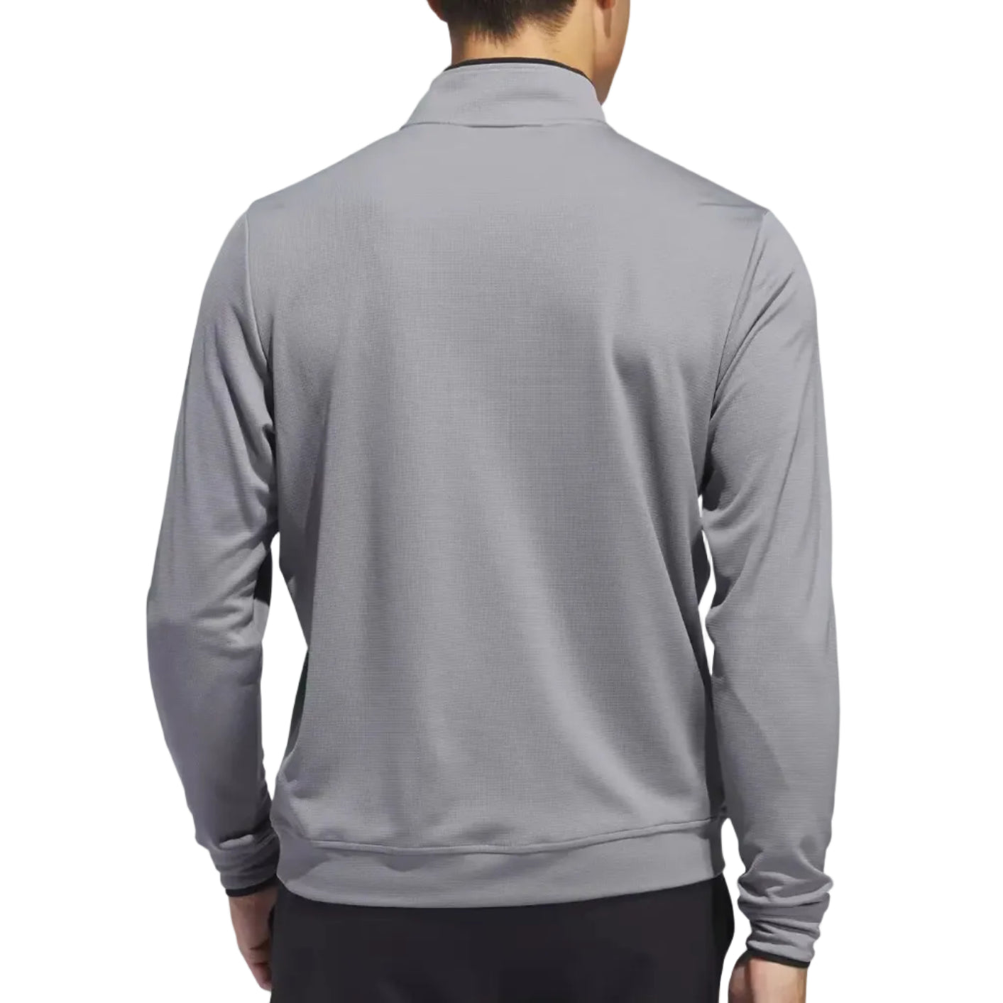 mens golf quarter zip in grey