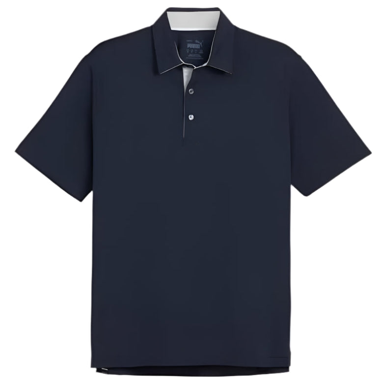 Puma MATTR Brigade Polo - Deep Navy / Ash Gray