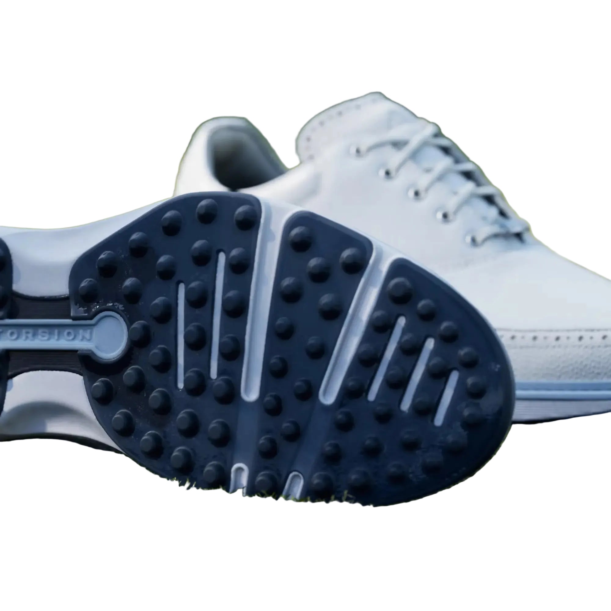 Adidas MC80 Men's Spikeless Golf Shoe - White/Sky/Navy