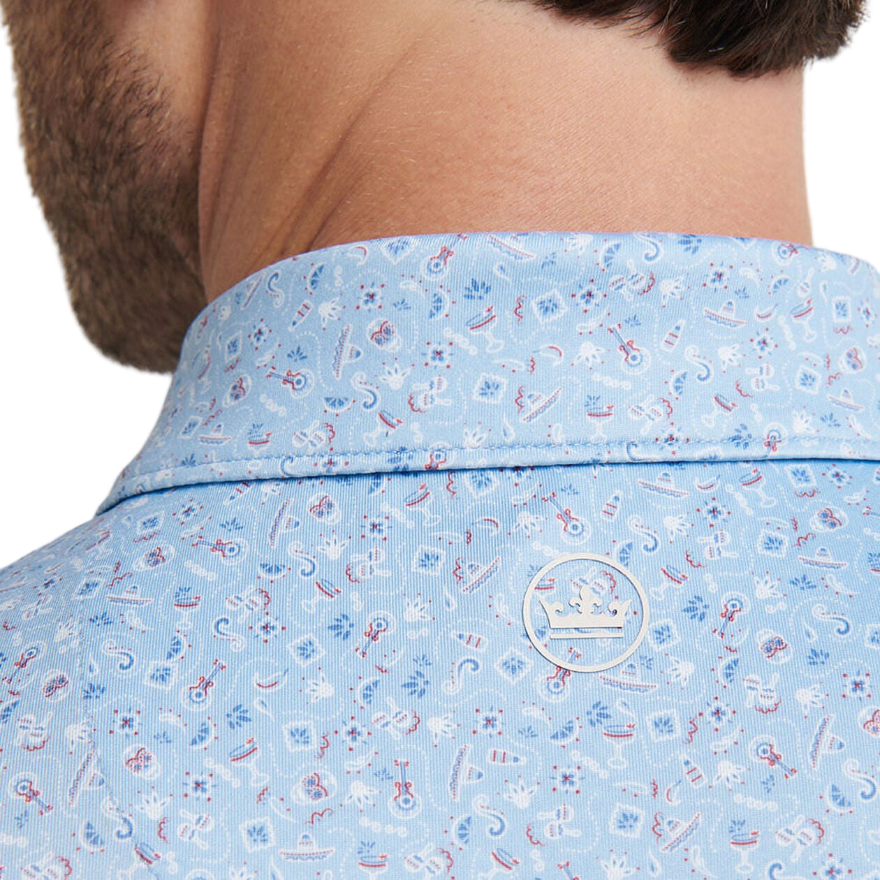 Peter Millar 'Day Of The Dead' Performance Polo