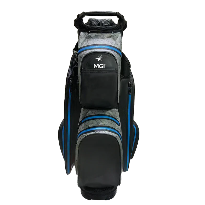 MGi Dri-Play Golf Cart Bag - Black/Blue