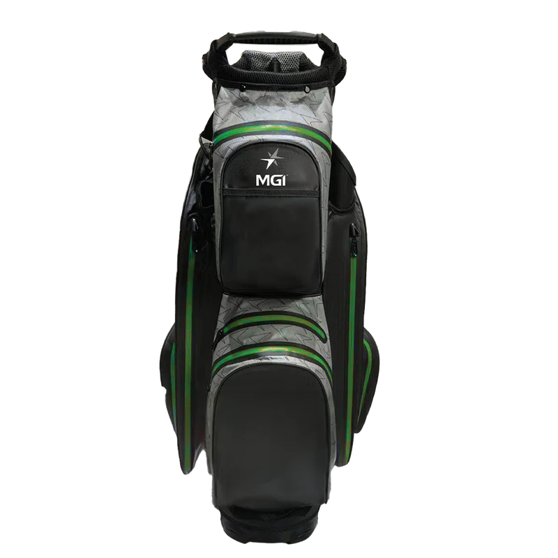 MGi Dri-Play Golf Cart Bag - Black/Green