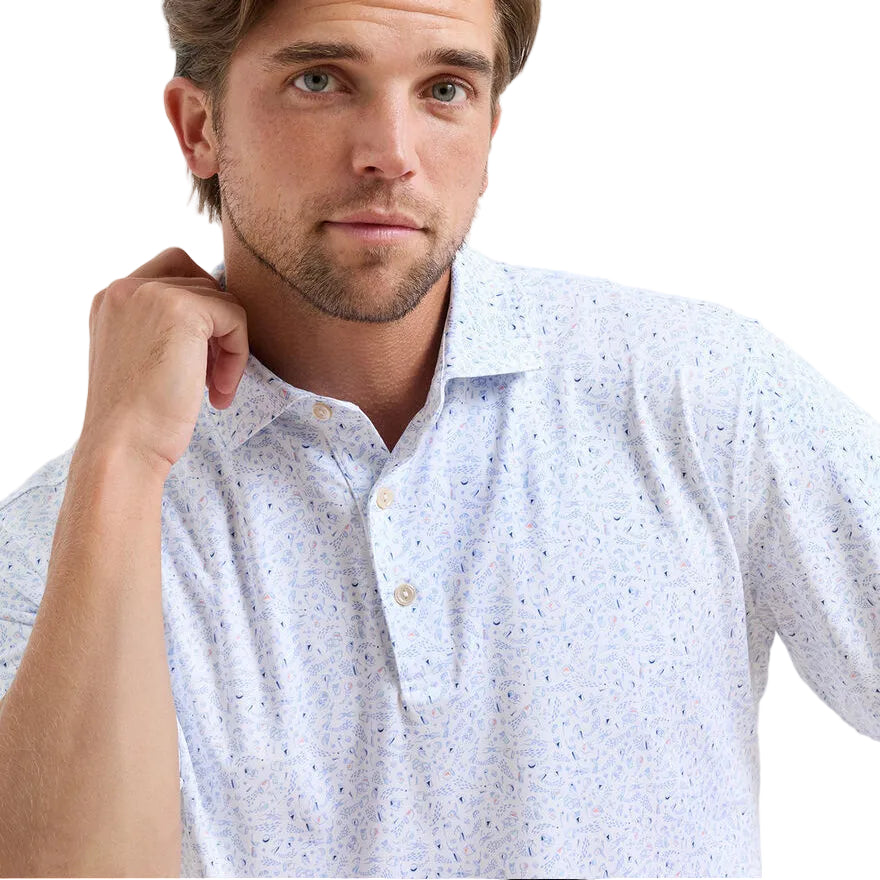 Peter Millar 'Nice Shot' Performance Jersey Polo