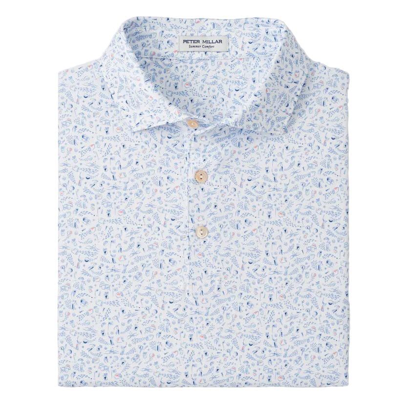 Peter Millar 'Nice Shot' Performance Jersey Polo
