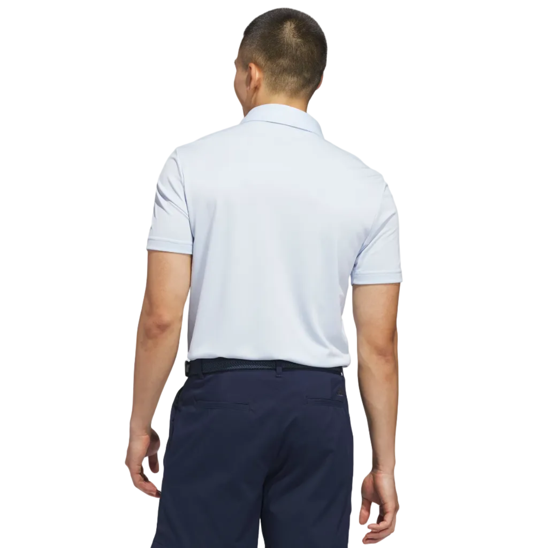 Adidas Performance Solid Polo - Crystal Sky