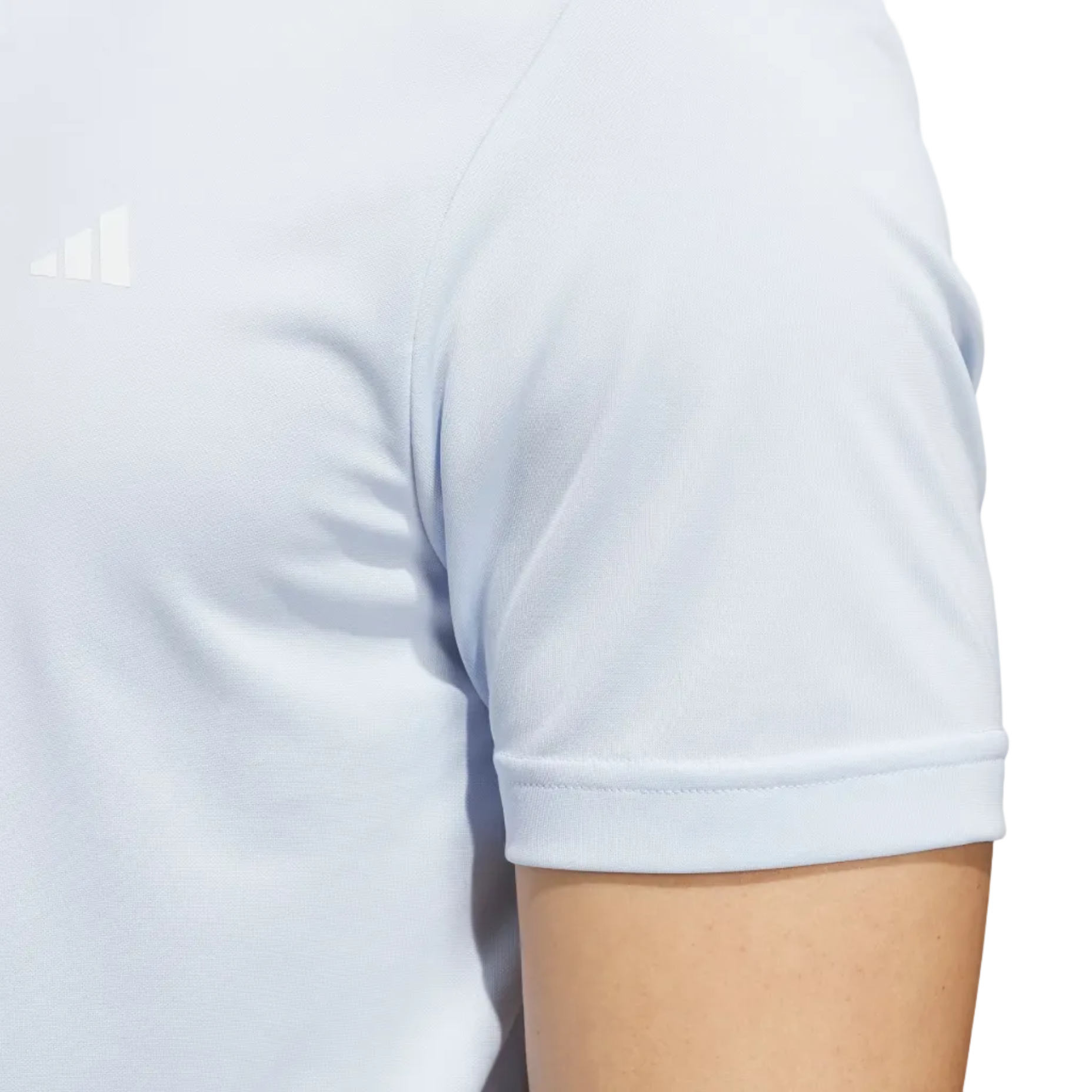 Adidas Performance Solid Polo - Crystal Sky