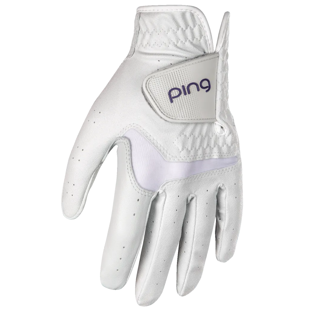 PING Ladies Sport Glove - White/Purple