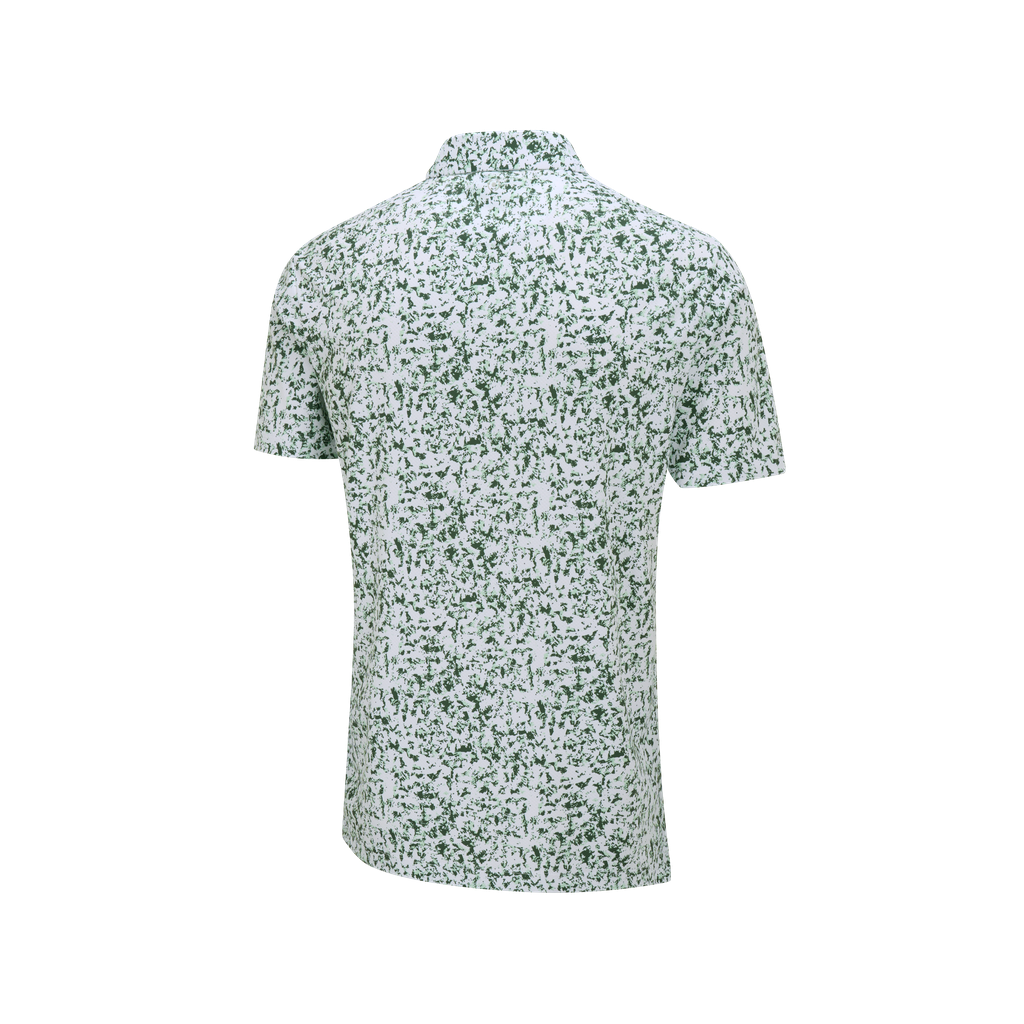 Ping Men`s Gilmore Polo - White/Gorse Green Multi