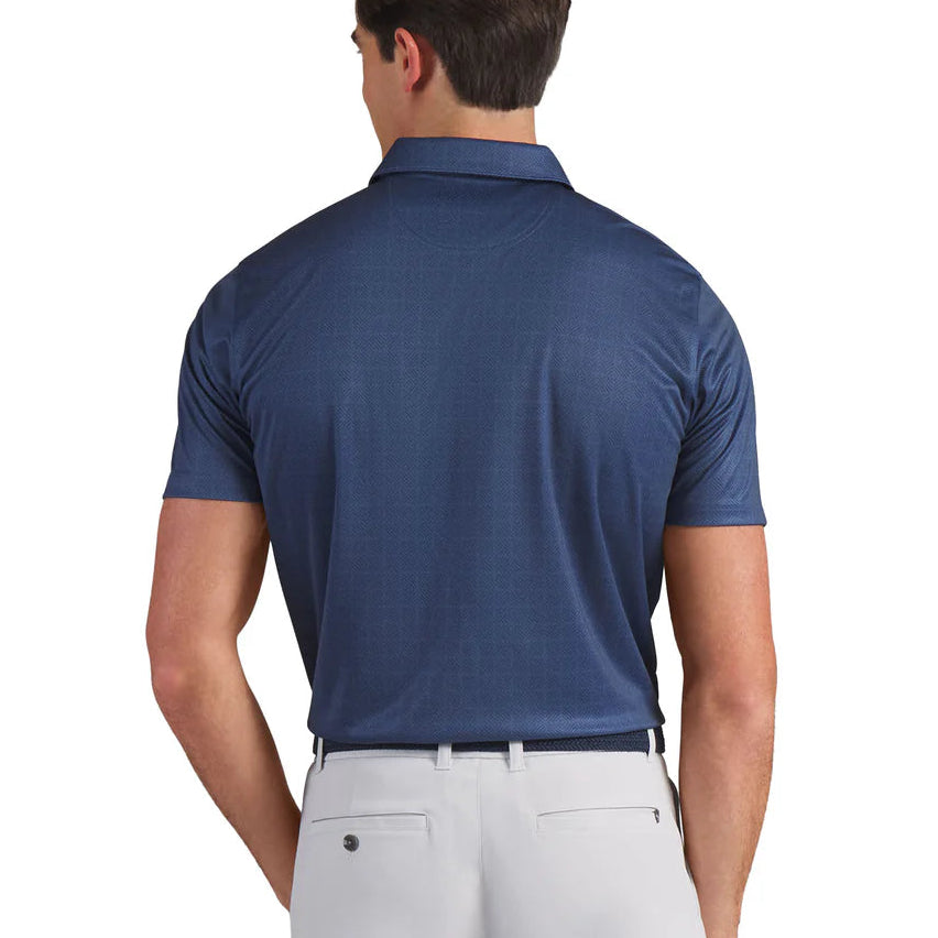 Puma Pure 2.0 Geo Diamond Golf Polo - Dark Indigo