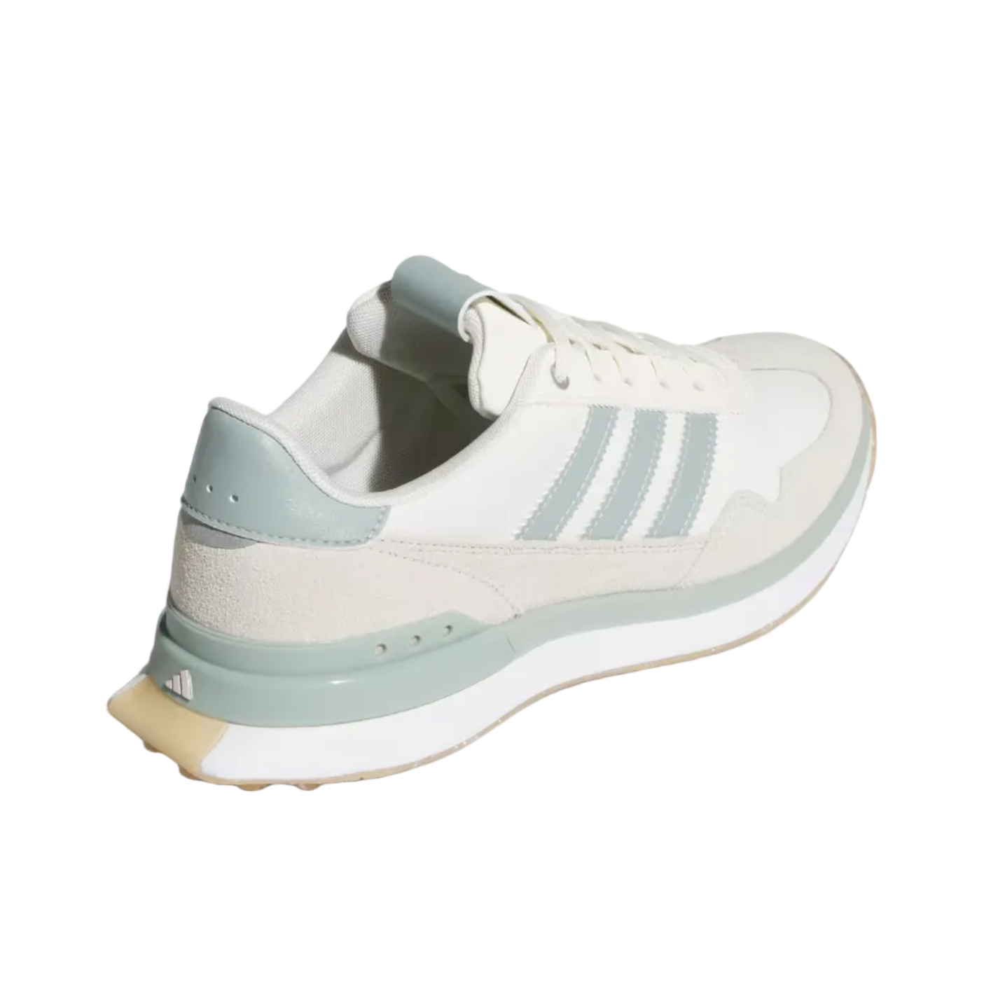 Adidas Ladies 26' S2G Textile Spikeless Golf Shoes - Off White / Wonder Sage / Wonder Quartz