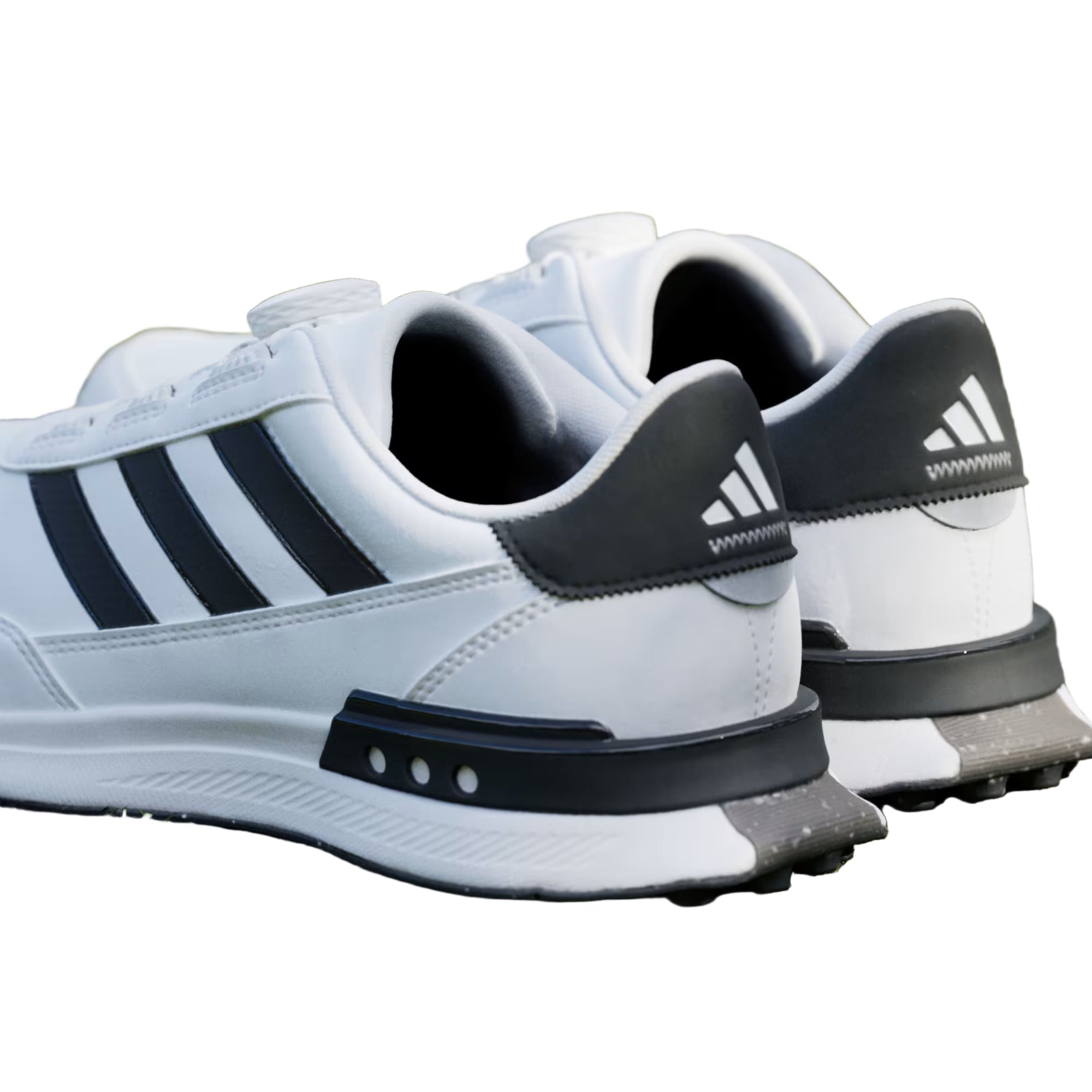 Adidas S2G Spikeless BOA Wide Golf Shoes - Cloud White/Core Black/Cloud