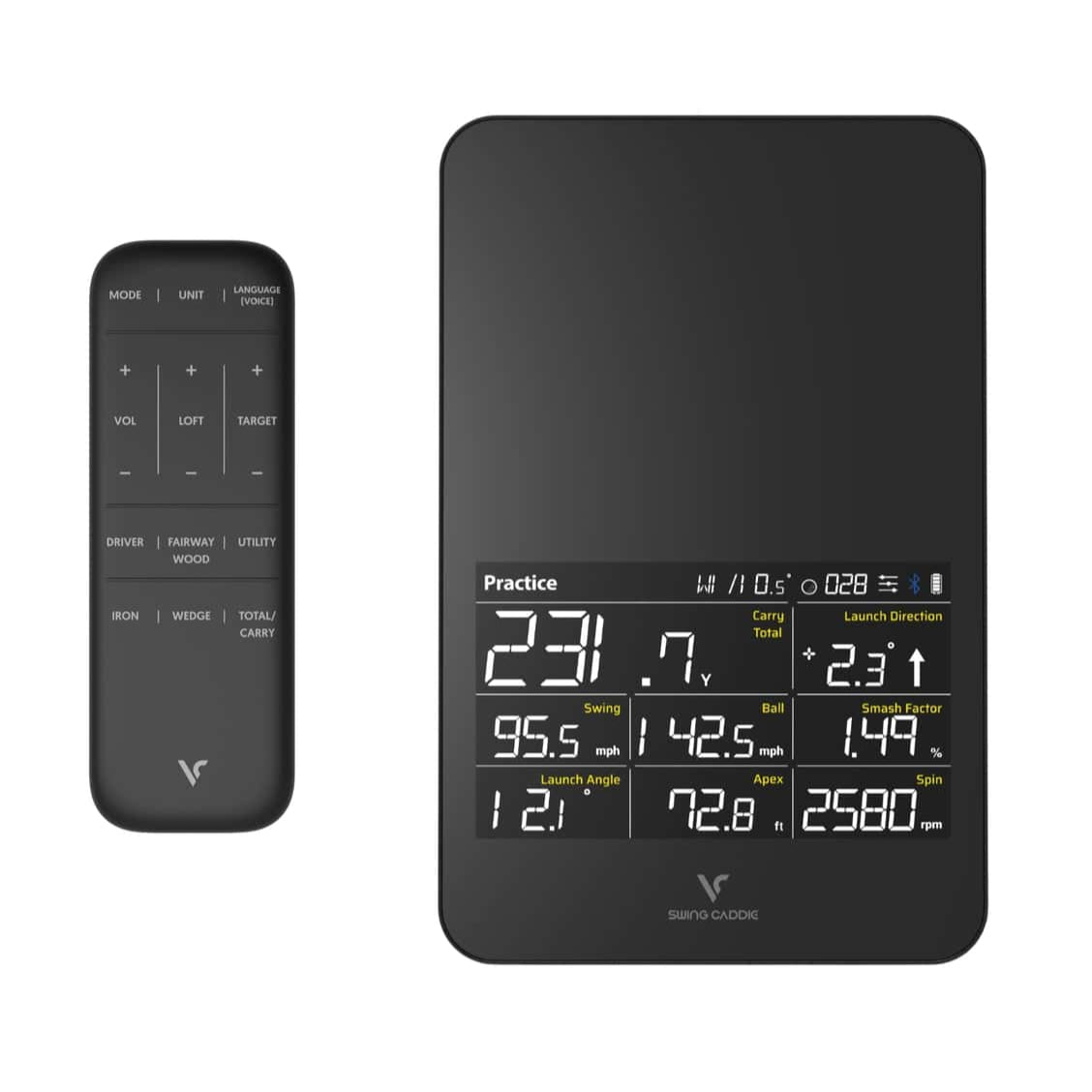 Voice Caddie SC4 PRO Launch Monitor + 3D Driving Range Simulator