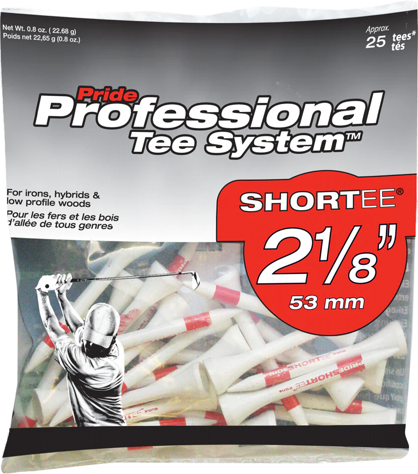 Pride Professional Tee System 2 1/8" 25 pack
