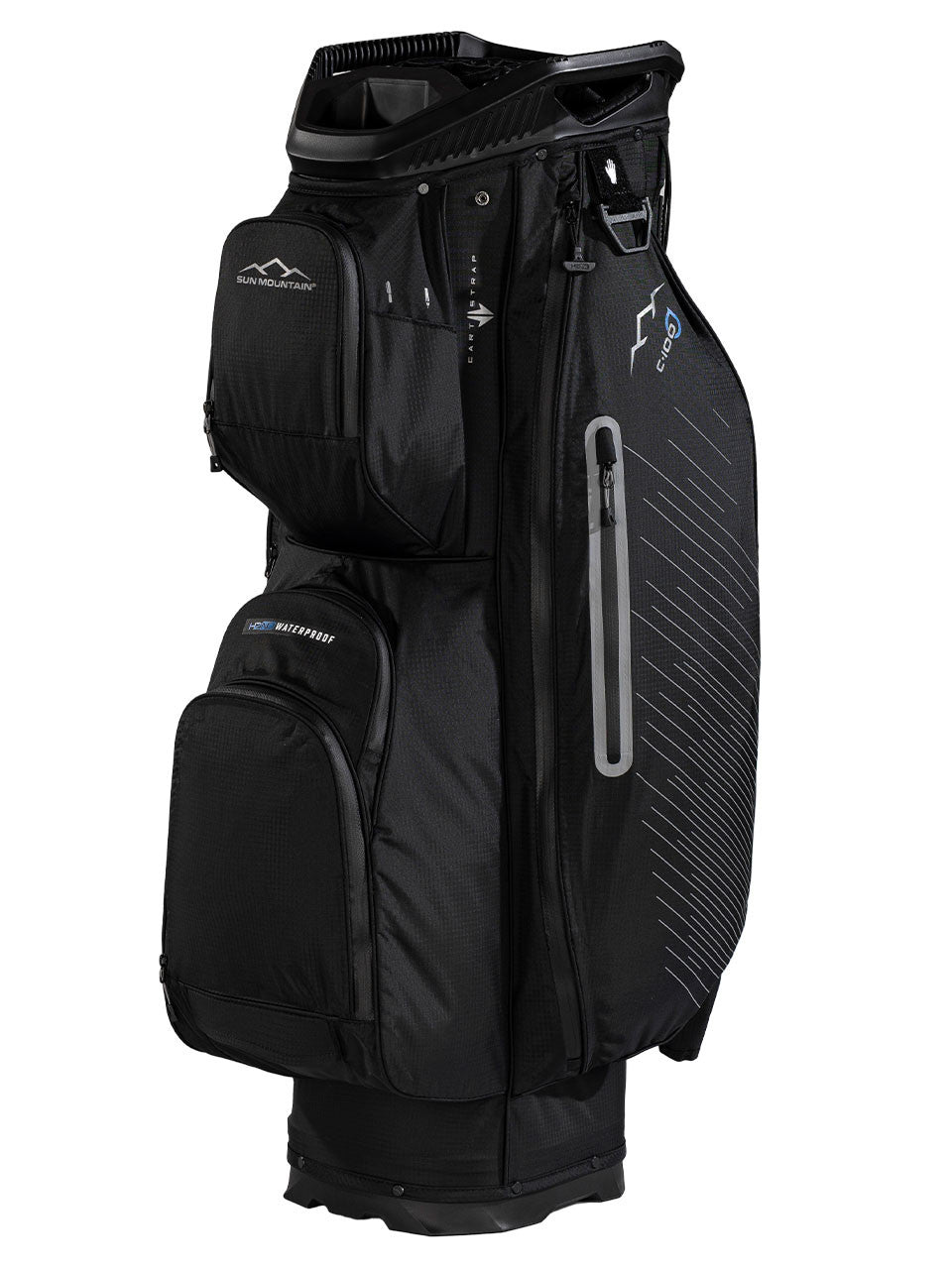 Sun Mountain C100 H2NO Cart Bag - Black